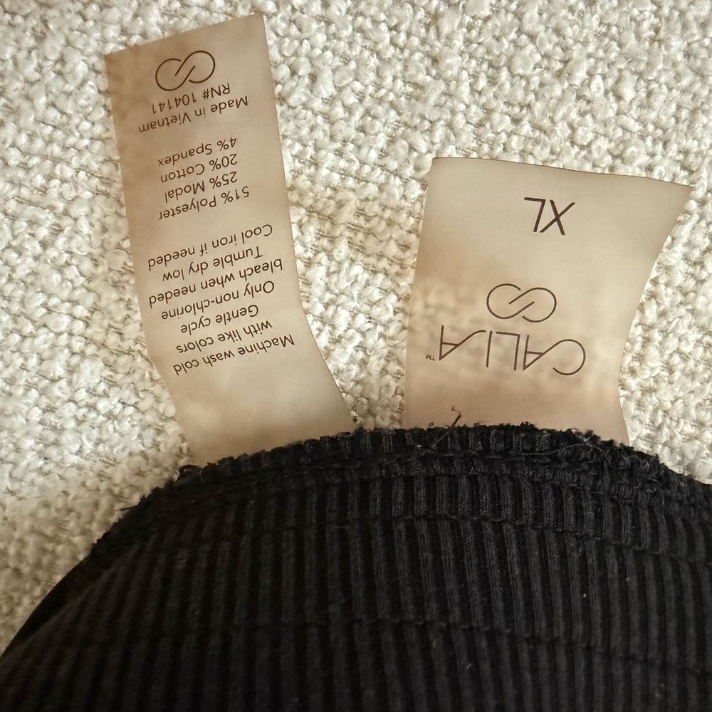 Calia Scuba Black Track Pants - Picture 4 of 4